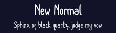 New Normal by Al Ghul — Script Handwritten Font — thumbnail 2