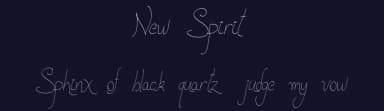 New Spirit by skomii — Script Handwritten Font — thumbnail 2