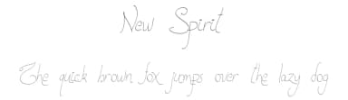 New Spirit by skomii — Script Handwritten Font — thumbnail 1