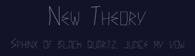 New Theory by Noe Araujo — Script Handwritten Font — thumbnail 2