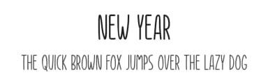 New Year by Md Shohail Bhuian — Script Handwritten Font — thumbnail 1