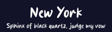 New York by MJType — Script Handwritten Font — thumbnail 2