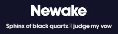 Newake by Indieground Design — Sans Serif Font — thumbnail 2