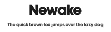 Newake by Indieground Design — Sans Serif Font — thumbnail 1