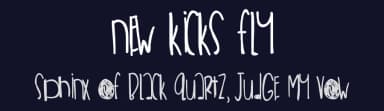 New Kicks Fly by Des Gomez — Script Handwritten Font — thumbnail 2
