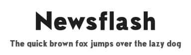 Newsflash by Hawtpixel — Sans Serif Font — thumbnail 1