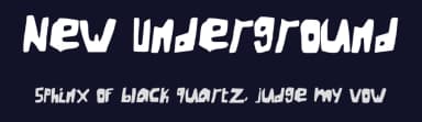 New Underground by Marina Ferrando — Script Handwritten Font — thumbnail 2
