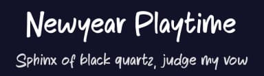 Newyear Playtime by DumadiStyle — Script Handwritten Font — thumbnail 2