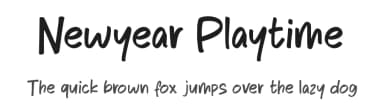 Newyear Playtime by DumadiStyle — Script Handwritten Font — thumbnail 1