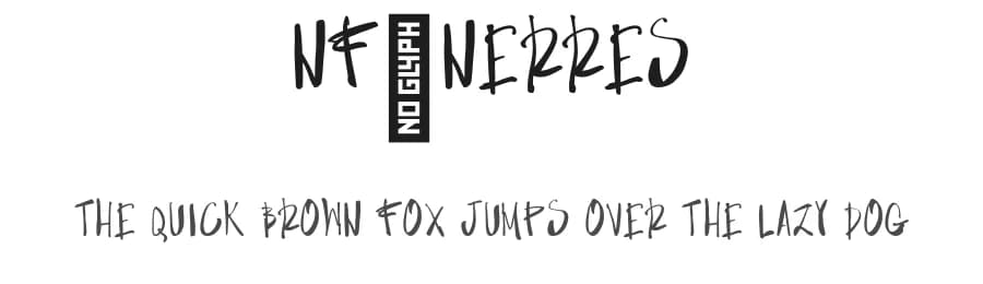 NF-Nerres by nantia.co — Script Handwritten Font