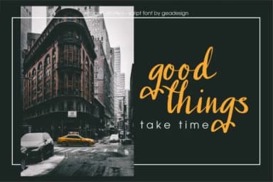 Nhagari Atlantika Font by geadesign — Script Handwritten Font — thumbnail 2