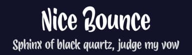 Nice Bounce by Eko Bimantara — Script Handwritten Font — thumbnail 2