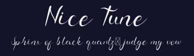 Nice Tune by Edric Studio — Script Handwritten Font — thumbnail 2