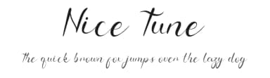 Nice Tune by Edric Studio — Script Handwritten Font — thumbnail 1