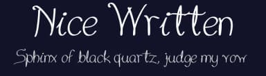 Nice Written by Marcin Leśków — Script Handwritten Font — thumbnail 2