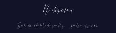 Nickjones by Maulana Creative — Script Handwritten Font — thumbnail 2