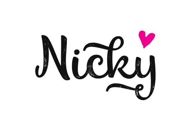 Nicky Font by hexalove.st — Script Handwritten Font