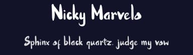 Nicky Marvelo by Javatype Studio — Script Handwritten Font — thumbnail 2