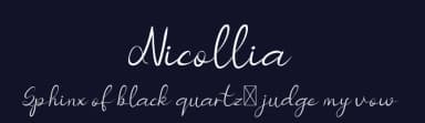 Nicollia by Edric Studio — Script Handwritten Font — thumbnail 2