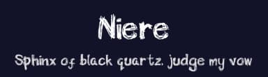 Niere by Leonardo Sigalingging — Script Handwritten Font — thumbnail 2