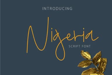 Nigeria Font by ed.creative — Script Handwritten Font — thumbnail 1