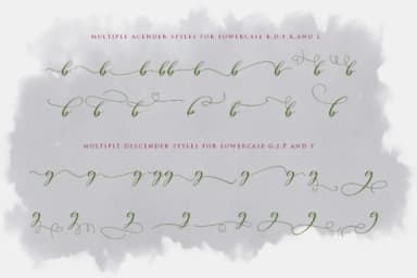 Night Alongs Script Font by Sulthan Studio — Script Handwritten Font — thumbnail 9