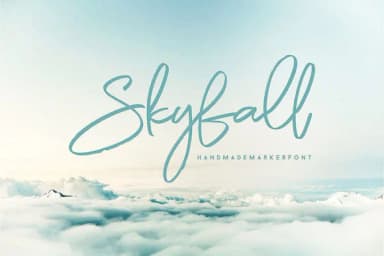 Night Flight Font by JumboDesign — Script Handwritten Font — thumbnail 3