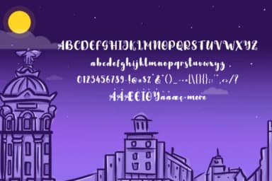 Night in Madrid Font by suzurantype — Script Handwritten Font — thumbnail 5