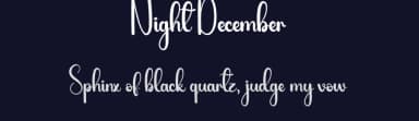 Night December by Andi Moz — Script Handwritten Font — thumbnail 2