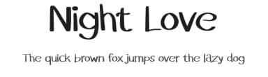Night Love by Inermedia Studio — Script Handwritten Font — thumbnail 1