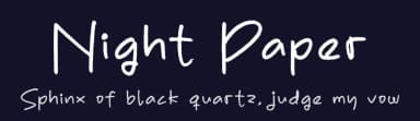 Night Paper by Letterena Studios — Script Handwritten Font — thumbnail 2