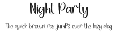 Night Party by Inermedia Studio — Script Handwritten Font — thumbnail 1