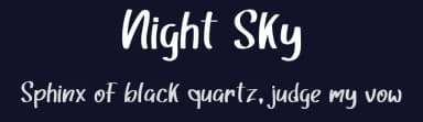 Night Sky by Morning Time Studio — Script Handwritten Font — thumbnail 2