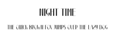 Night Time by Andi Moz — Script Handwritten Font — thumbnail 1