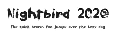 Nightbird 2024 by Hanoded — Script Handwritten Font — thumbnail 1