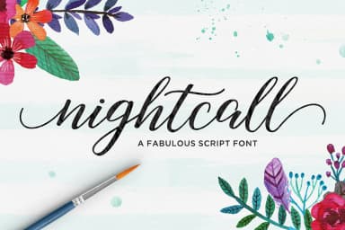 Nightcall Font by Picatype Studio — Script Handwritten Font — thumbnail 1