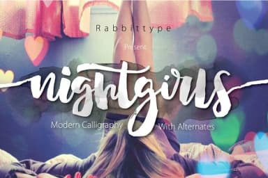 Nightgirls Font by Olexstudio — Script Handwritten Font — thumbnail 1