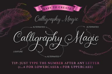 Nightingale Script Font by Red Ink — Script Handwritten Font — thumbnail 4