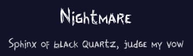 Nightmare by Linafis Studio — Script Handwritten Font — thumbnail 2