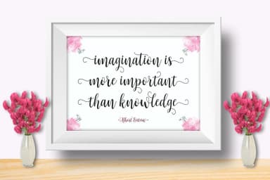 Nightstar Script Font by Unicode Studio — Script Handwritten Font — thumbnail 4