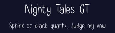 Nighty Tales GT by Typetasty — Script Handwritten Font — thumbnail 2