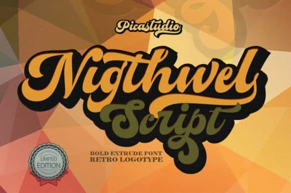Nigthwel Script Font by Picatype Studio — Script Handwritten Font
