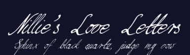 Nillie's Love Letters by Aga Silva — Script Handwritten Font — thumbnail 2