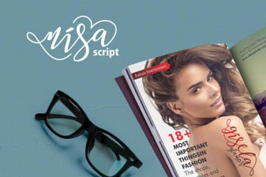 Nisa Font by No Gravity Type — Script Handwritten Font — thumbnail 8