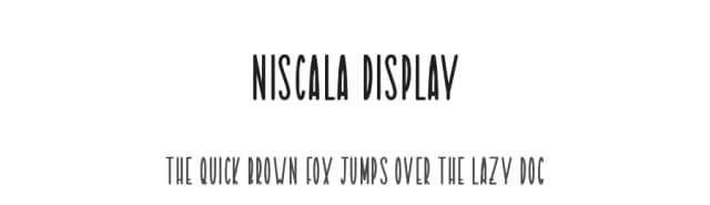 Niscala Display by Fillo Graphic — Script Handwritten Font