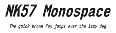 NK57 Monospace by Typodermic Fonts — Sans Serif Font — thumbnail 1