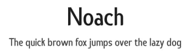 Noach by Typefactoryco — Sans Serif Font — thumbnail 1