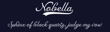 Nobella by Måns Grebäck — Script Handwritten Font — thumbnail 2
