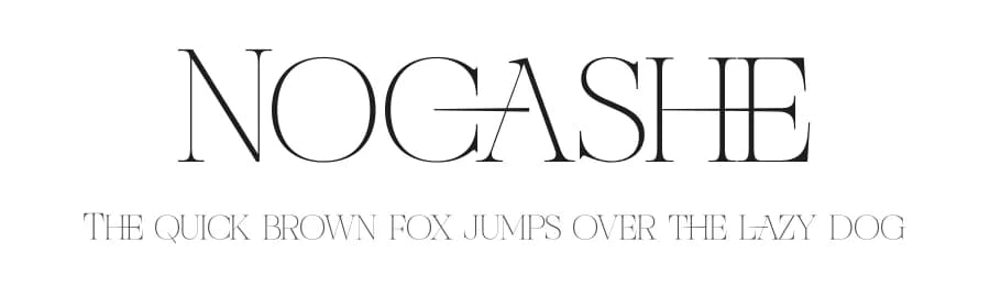 Nocashe by Storytype Studio — Serif Font
