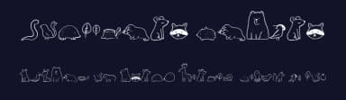 Nocturnal Animal by BlackFridayFont FMF — Dingbats Font — thumbnail 2